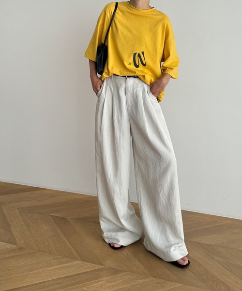 「CANAL JEAN」 「choicecnl」7分袖カットソー X-LARGE ホワイト レディース_画像7