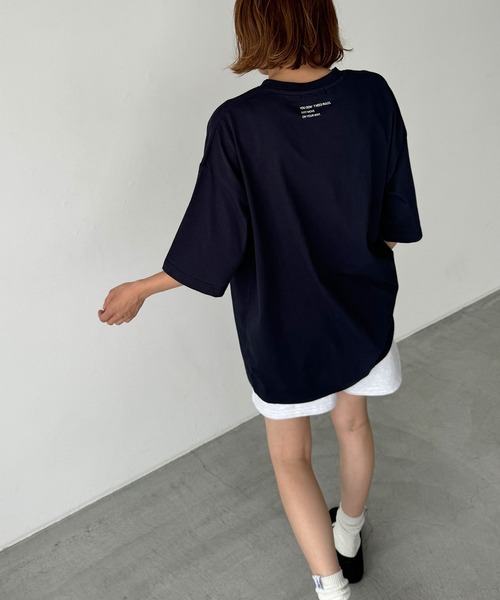 「CANAL JEAN」 「choicecnl」7分袖カットソー X-LARGE ホワイト レディース_画像9