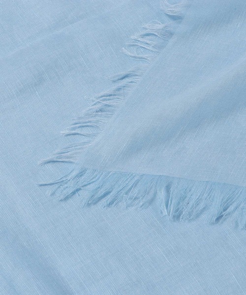 「ASAUCE MELER」 ストール FREE スカイブルー レディース_画像2