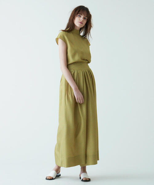 「SOULEIADO」 パンツ 36 イエロー系その他2 レディース_画像8