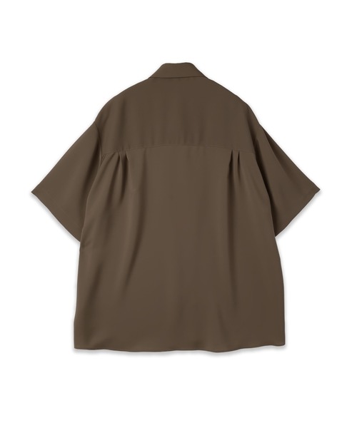 CULLNI（クルニ） シャツ Airy Cloth Short Sleeve Zip Up Shirt