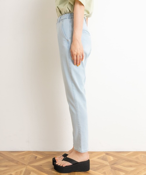 「Moname」 デニムパンツ X-SMALL ブルー レディース_画像7