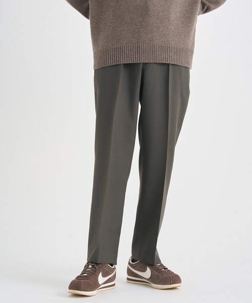 markaware（マーカウェア） スラックス 1 ダークグリーン メンズ