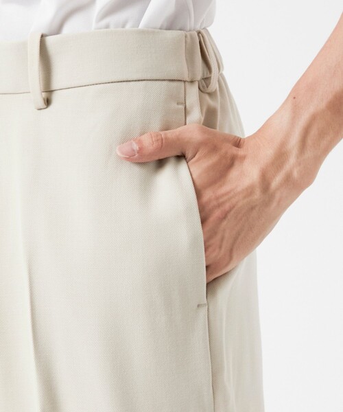 「markaware」 スラックス 1 ダークグリーン メンズ_画像7