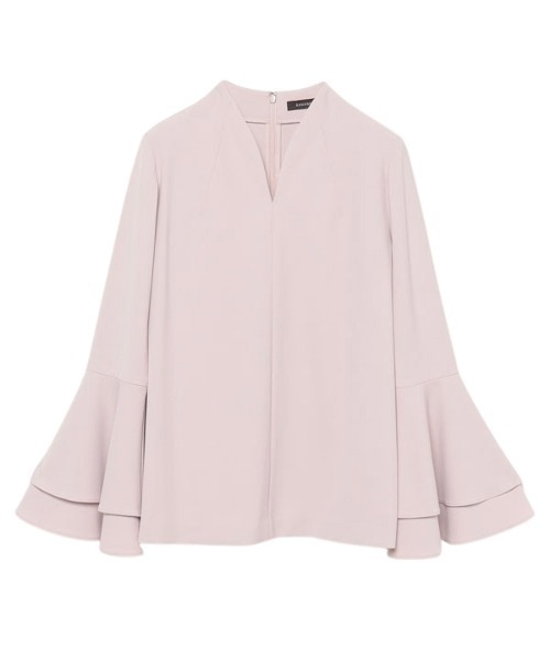 「anuans」 長袖ブラウス FREE ブラック レディース_画像9