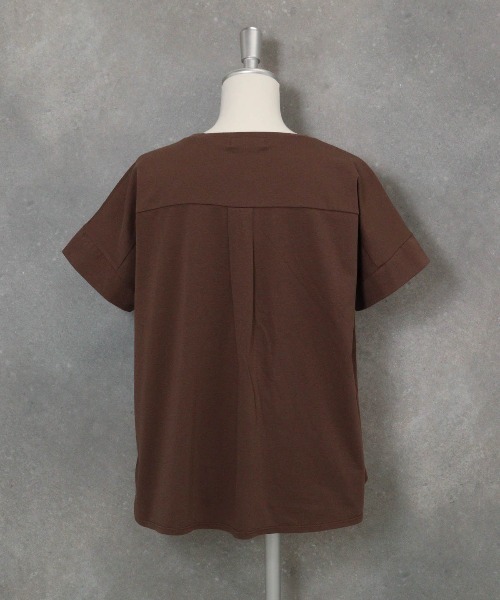 STUDIO PICONE（スタジオピッコーネ） tシャツ ビーズ刺繍UV冷感プル