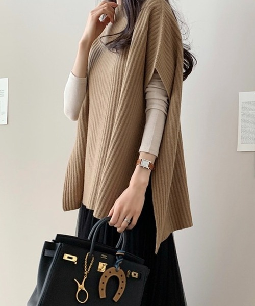 「ROOPTOKYO」 ベスト FREE ブラック レディース_画像5