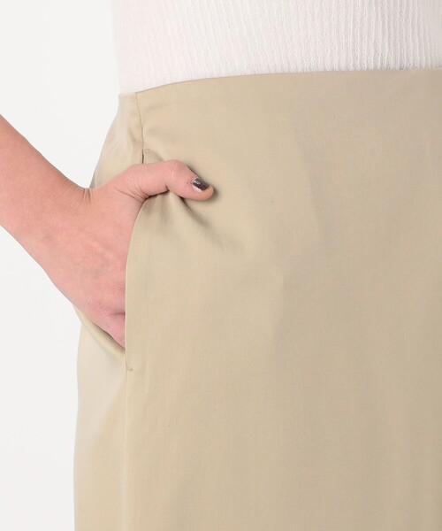 Ballsey（ボールジィ） ロング スカート キュプラサテンストレッチ