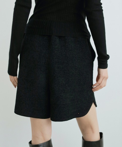 「anuke」 ショートパンツ 36inch ブラック レディース_画像4
