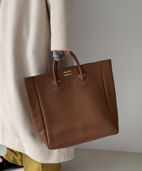 「YOUNG\u0026OLSEN The DRYGOODS STORE」 ハンドバッグ ONE SIZE オフホワイト レディースの画像