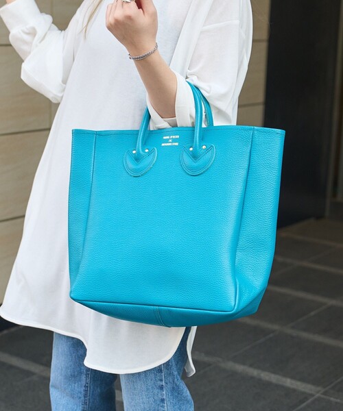 「YOUNG\u0026OLSEN The DRYGOODS STORE」 ハンドバッグ ONE SIZE オフホワイト レディースの画像