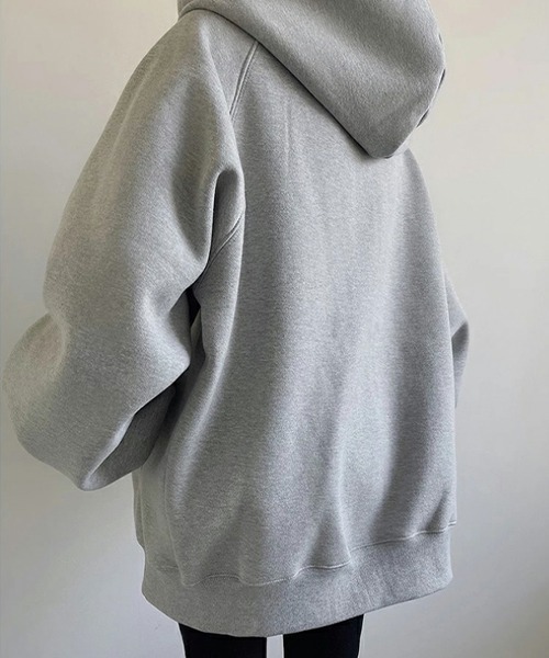 「SEN TOKYO」 ジップアップパーカー M グレー レディース_画像2