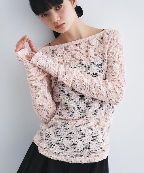 CODE A tシャツ floral lace tops レディース : ZOZOTOWN Yahoo!店