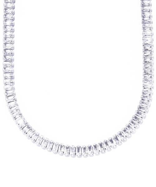 ネックレス 「les bon bon」princess baguette necklace/プリンセス バゲット ネックレス BOB860 レディースの画像