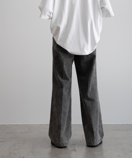 「Casper John」 デニムパンツ X-SMALL グレー メンズ_画像5