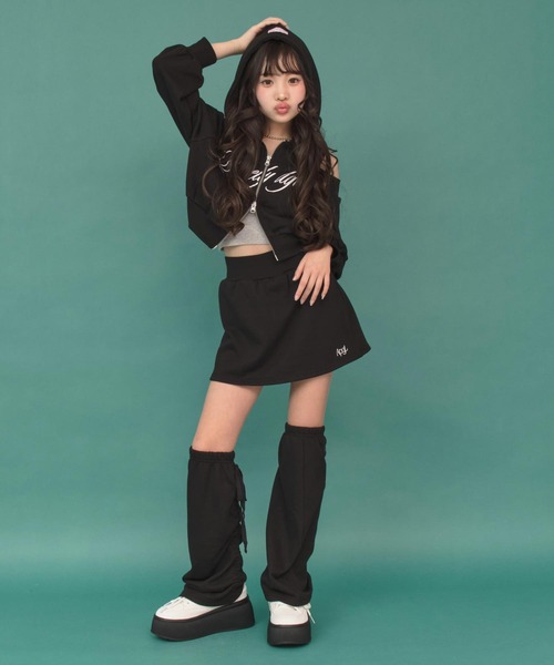 ANAP GiRL（アナップガール） セットアップ 肩あき ダブル ジップ