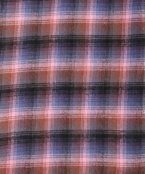 「WC」 長袖ネルシャツ FREE グリーン レディース_画像8