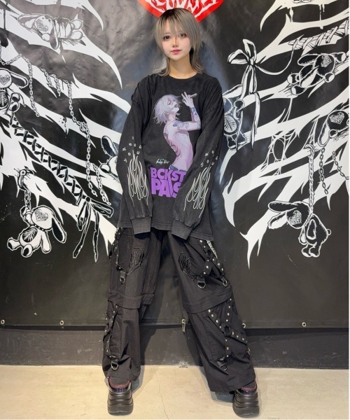 BACKSTAGE スパンコールカットソー セール】 ミラクルスパンコールTシャツ （カットソー）｜ANY / エニィ