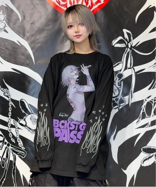 BACKSTAGE PASS（バックステージパス） tシャツ 「黒野京×BACKSTAGE