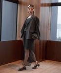 コート アウター 「オフィスライン」袖ギャザー...の詳細画像5