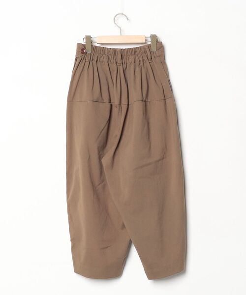 「HARVESTY」 クロップドパンツ 1 ブラウン レディースの画像