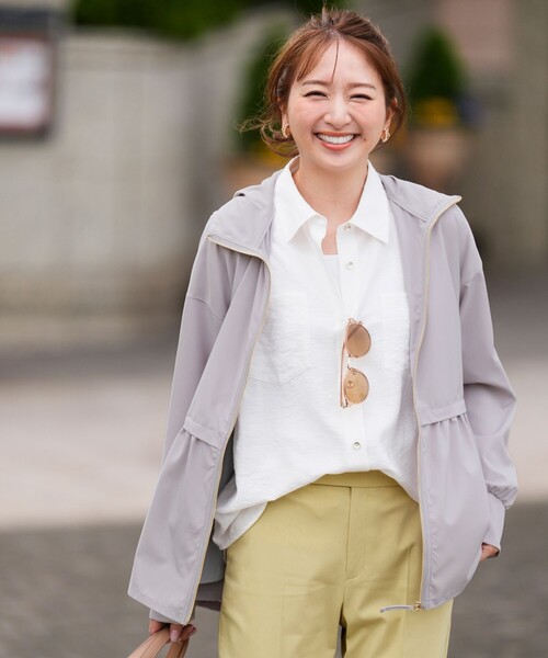 パーカー ラッシュガード ジップアップフーディー レディースの画像
