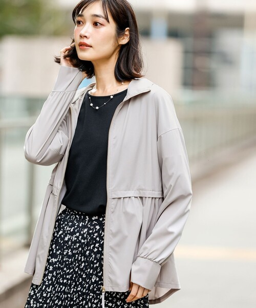 パーカー ラッシュガード ジップアップフーディー レディースの画像