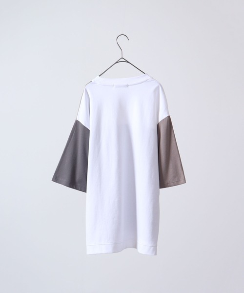 「URBAN SQUARE」 半袖Tシャツ LL ホワイト系その他 メンズ_画像4