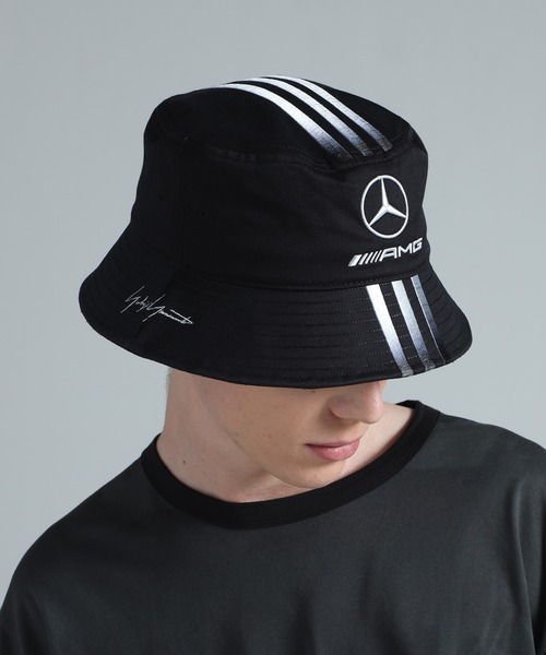 Y-3 帽子 ハット MERCEDES-AMG PETRONAS FORMULA 1 TEAM BUCKET HAT
