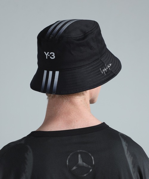 Y-3 帽子 ハット MERCEDES-AMG PETRONAS FORMULA 1 TEAM BUCKET HAT