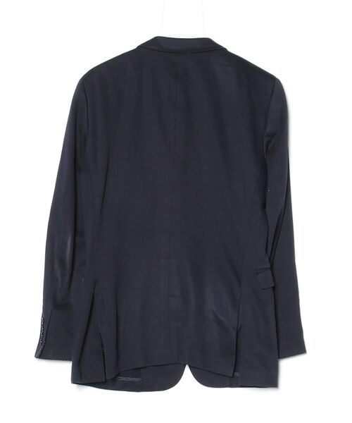 バーバリー BLACK LABEL ネイビー テーラードジャケット Lサイズ BURBERRY BLACK LABEL（バーバリーブラックレーベル） テーラード