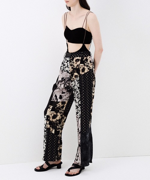 パンツ AMERI MEDI VARIOUS PATTERN TUCK PANTS Ameri（アメリ） ワイドパンツ パンツ MEDI VARIOUS PATTERN TUCK