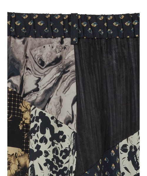 Ameri（アメリ） ワイドパンツ パンツ MEDI VARIOUS PATTERN TUCK