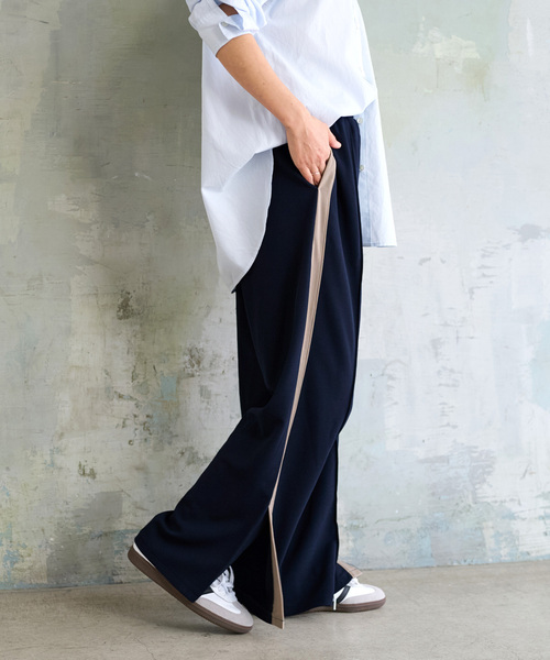 「JOURNAL STANDARD relume」 イージーパンツ FREE ブラック レディースの画像