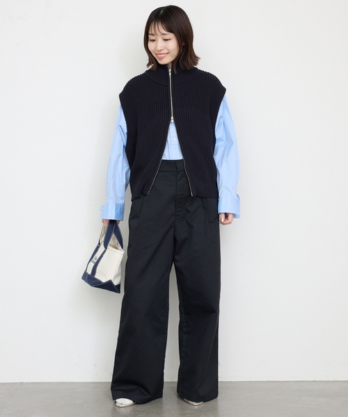 「SLOBE IENA」 チノパンツ 38 ベージュ レディース_画像3