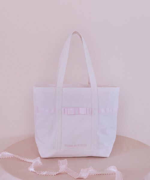 「Maison de FLEUR」 トートバッグ FREE ピンク レディース_画像2