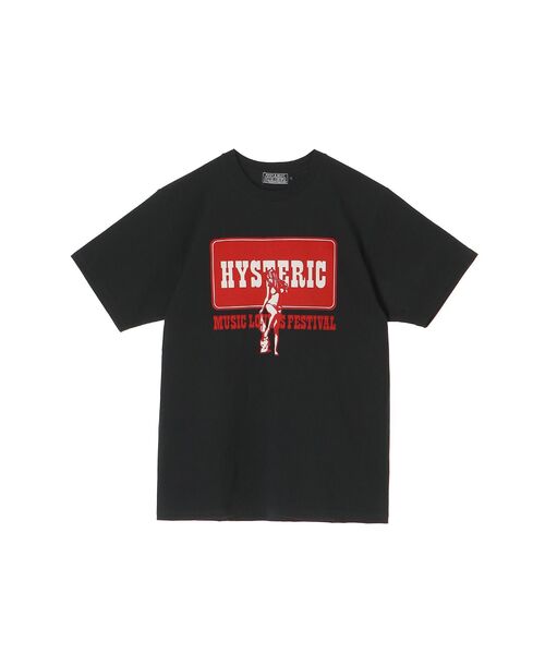 HYSTERIC GLAMOUR（ヒステリックグラマー） tシャツ MUSIC LOVERS