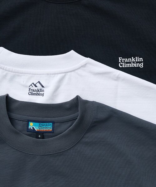 「Franklin Climbing」 長袖カットソー MEDIUM オフホワイト レディース_画像3