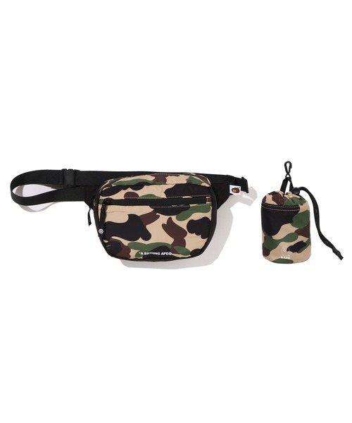A BATHING APE（アベイシングエイプ） ウエストポーチ 1ST CAMO
