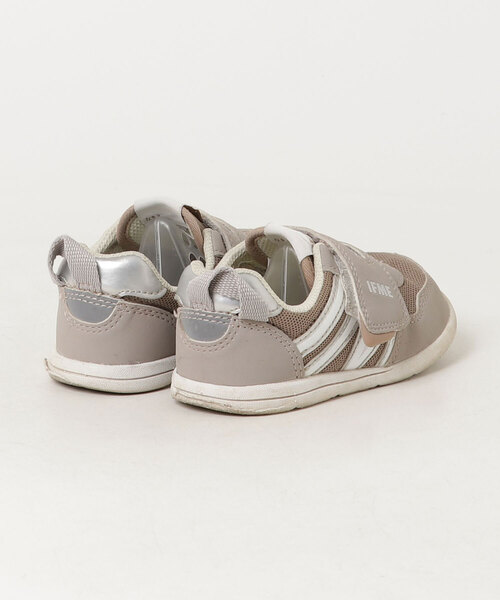 「IFME」 「KIDS」ローカットスニーカー 15.0cm ベージュ キッズ_画像2
