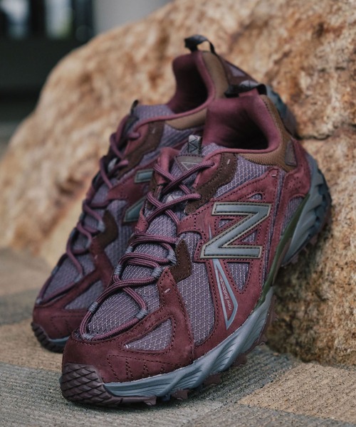 「New Balance」 ローカットスニーカー 29.0cm バーガンディー メンズ_画像2