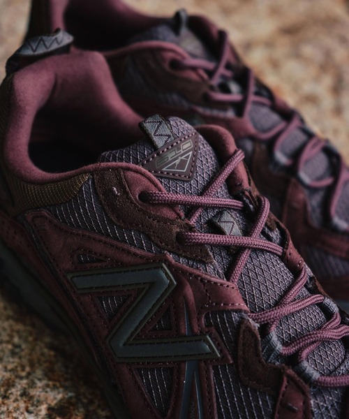 「New Balance」 ローカットスニーカー 29.0cm バーガンディー メンズ_画像4