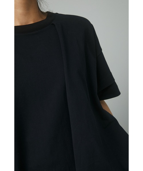 「HeRIN.CYE」 半袖ワンピース FREE レッド レディース_画像5