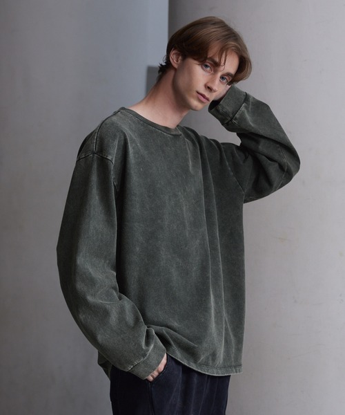「CLEL」 長袖Tシャツ S ブラウン メンズ_画像3