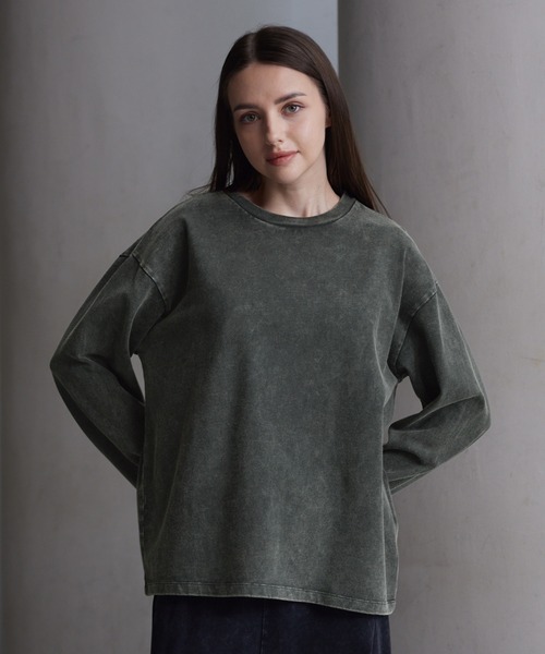 「CLEL」 長袖Tシャツ S ブラウン メンズ_画像5
