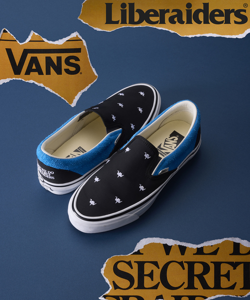 Liberaiders（リベレイダース） スリッポン × VANS / ヴァンズ LX