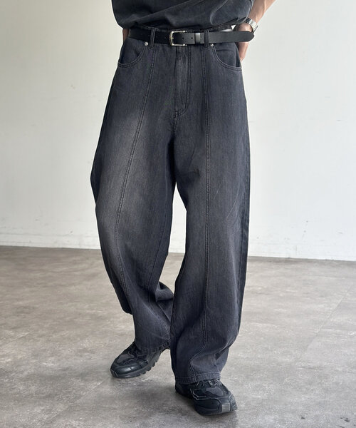 「CPCM」 デニムパンツ LARGE ブルー レディース_画像2