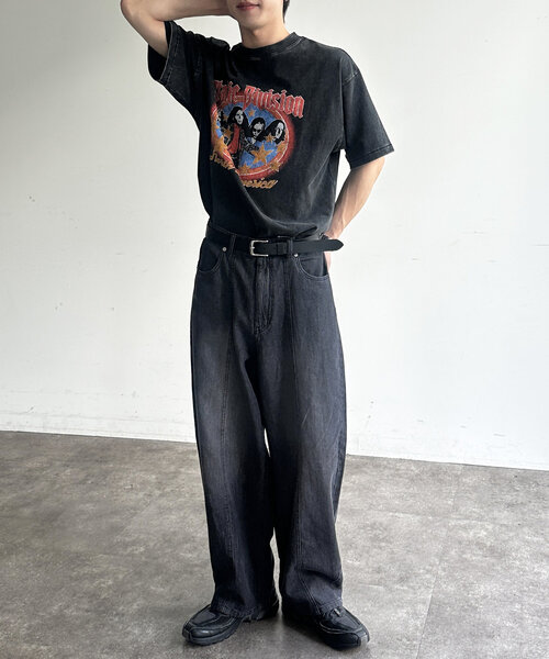 「CPCM」 デニムパンツ LARGE ブルー レディース_画像6