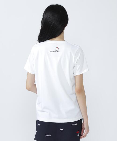 PEARLY GATES 半袖Tシャツ 白 サイズ2レディースL相当 新品 PEARLY GATES（パーリーゲイツ） tシャツ 半袖 「PEARLY GATES」MVS Pe