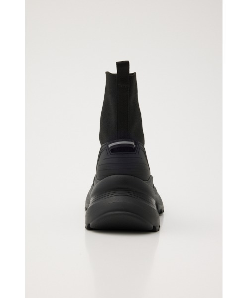 「STACCATO」 ハイカットスニーカー 23.5cm ブラック レディース_画像5